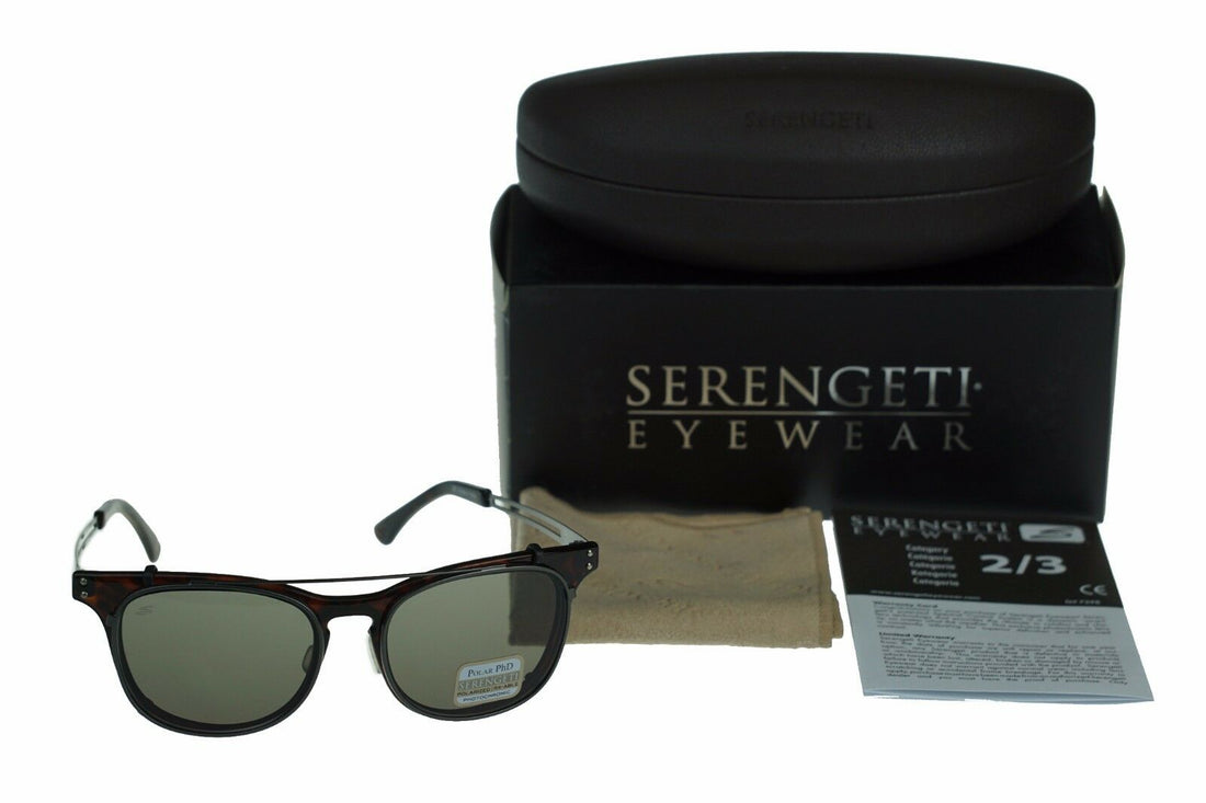 Serengeti Enzo Photochromic PHD CPG Polarized Clip-On Unisex Sunglasses 8083