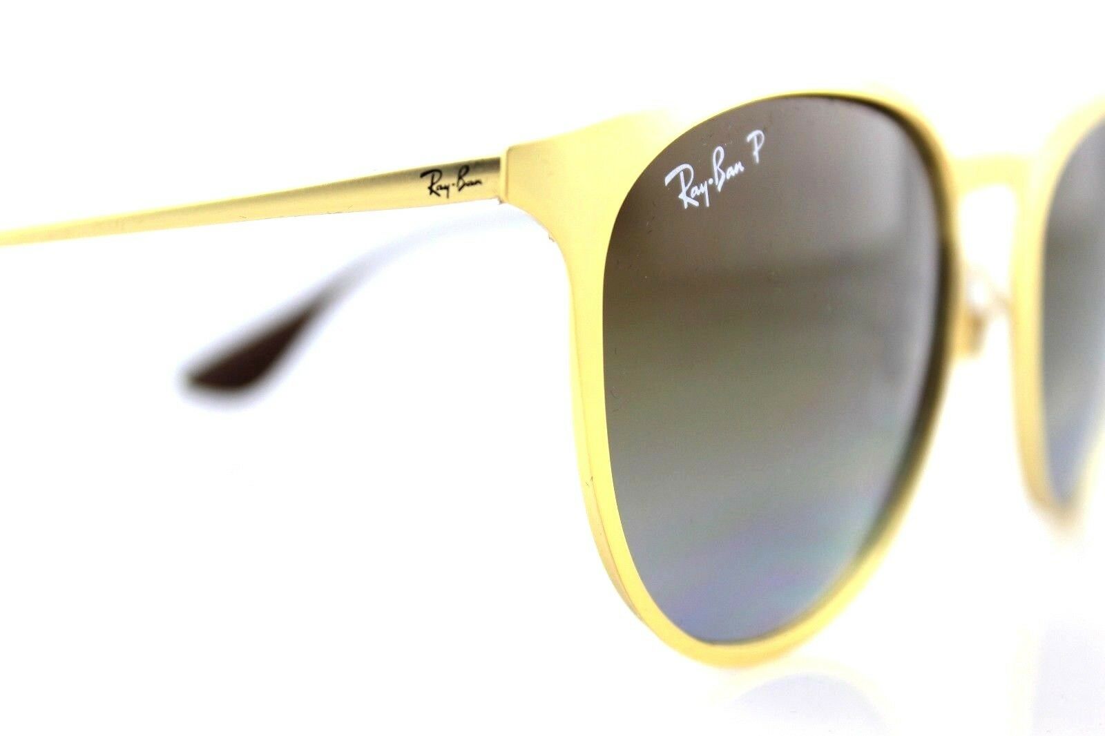 Ray-Ban Erika Metal Matte Gold Sunglasses RB3539 112/T5