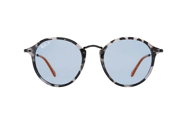 Ray-Ban Round Fleck Polarized Unisex Sunglasses RB2447 124652 1