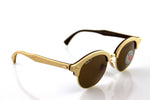 Ray-Ban Club Round Wood Polarized Unisex Sunglasses RB 4246M 117957 3