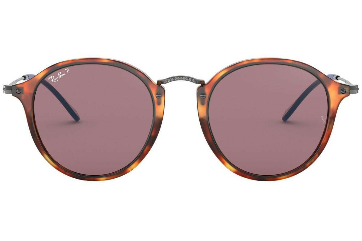 Ray-Ban Round Fleck Polarized Unisex Sunglasses RB2447 1245W0 1