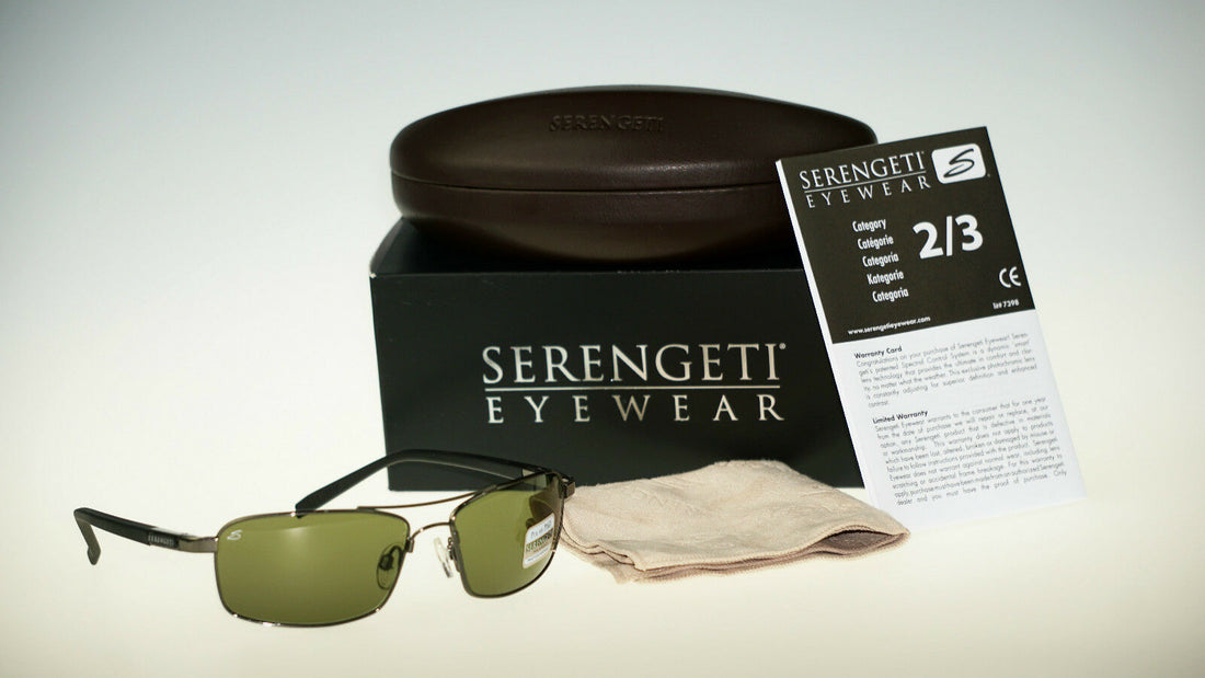 Serengeti Pareto 555NM Photochromic Polarized Unisex Sunglasses 7574