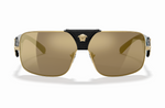 Versace Squared Baroque Unisex Sunglasses VE 2207Q 10025 1