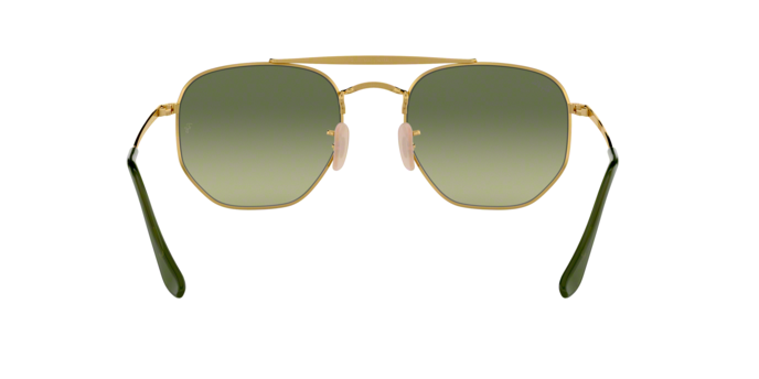 Ray-Ban Marshal Hexagonal Unisex Sunglasses RB3648 91034M 7
