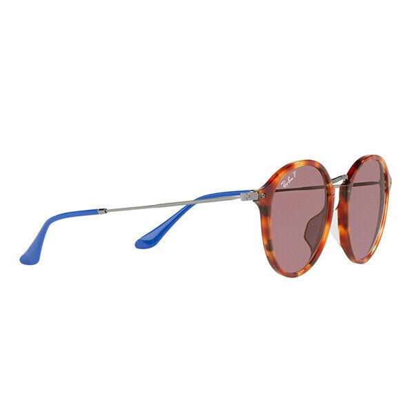 Ray-Ban Round Fleck Polarized Unisex Sunglasses RB2447 1245W0 2