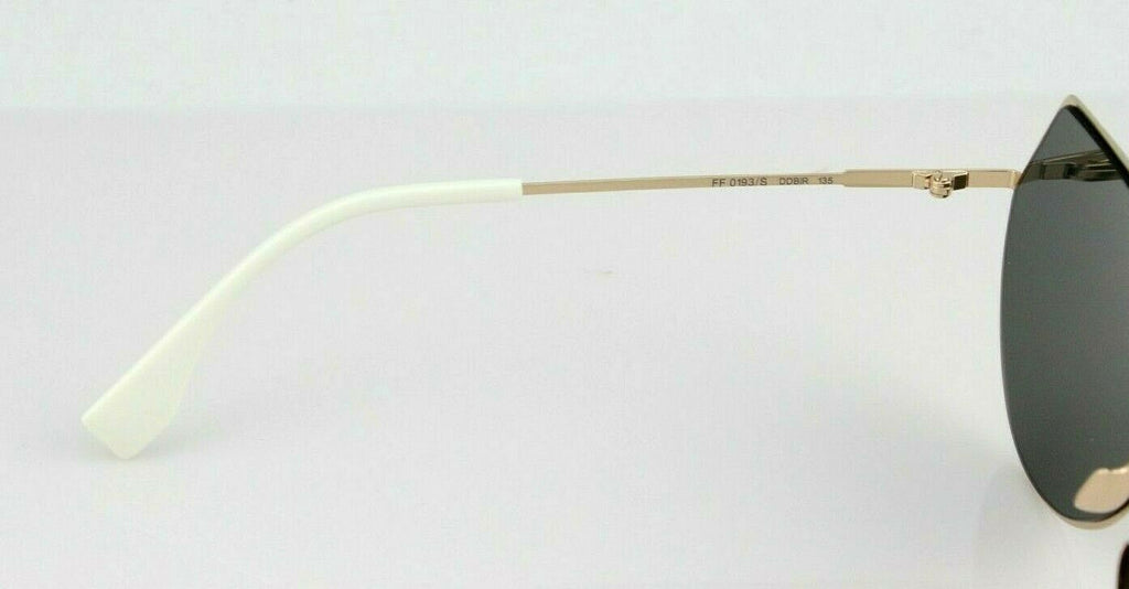 Fendi Eyeline Womens Aviator Sunglasses FF 0193S DDB IR