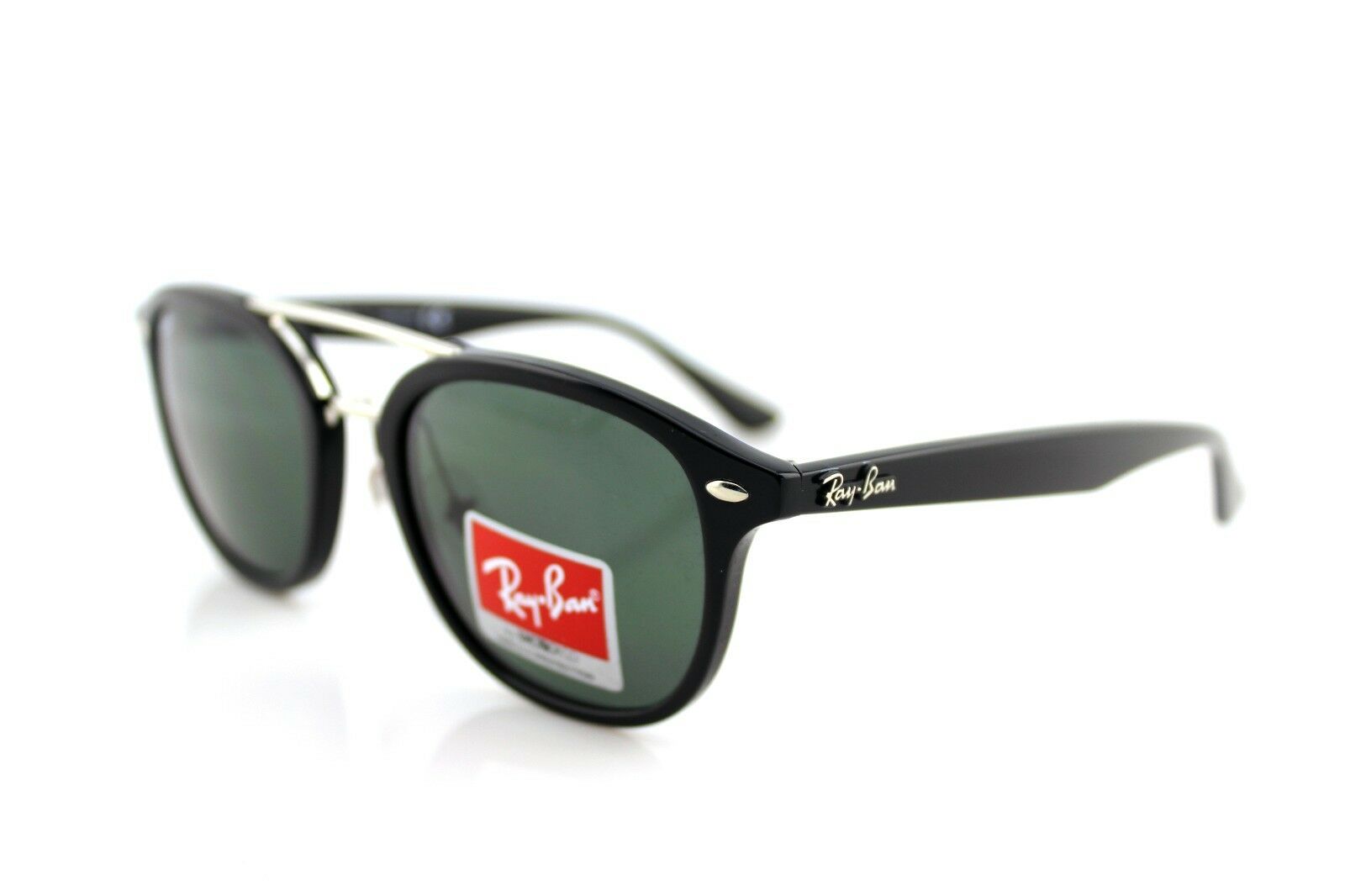 Ray-Ban Double Bridge Unisex Sunglasses RB2183 901/71 3