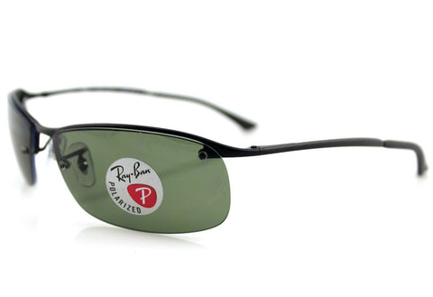 Buy Ray-Ban 0RB3183 Green Polarized Active Lifestyle Rectangular Sunglasses  (63 mm) Online