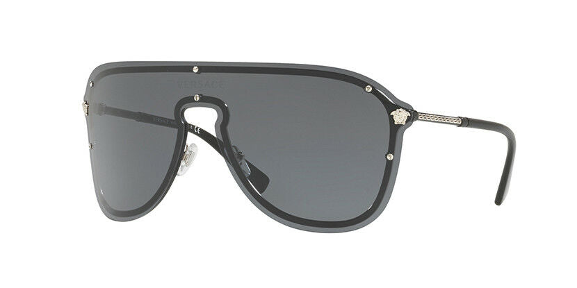 Versace #Frenergy Visor Women's Sunglasses VE 2180 1000/87 11