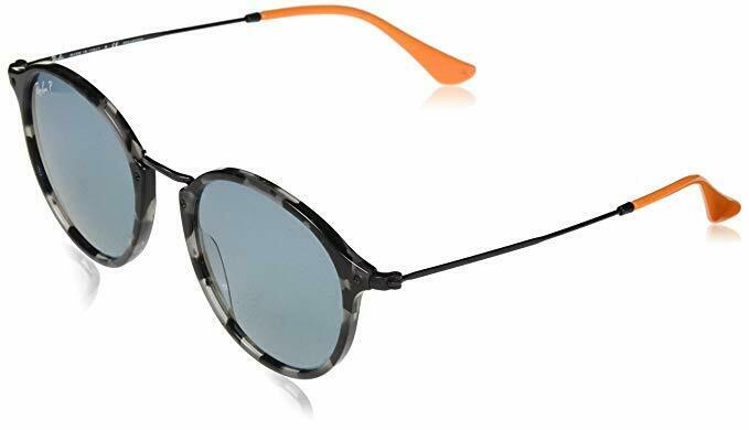 Ray-Ban Round Fleck Polarized Unisex Sunglasses RB2447 124652 8