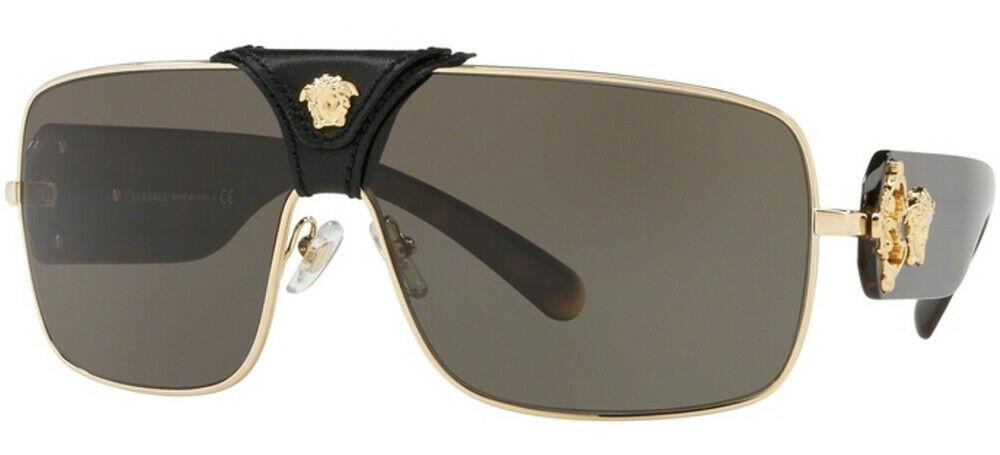 Versace Squared Baroque Unisex Sunglasses VE 2207Q 10023 2