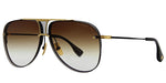 Dita Decade Two Black Gold Titanium Aviator Sunglasses DRX 2082 B