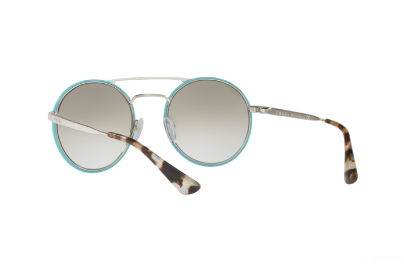 Prada Catwalk Round Woman Sunglasses PR 51SS VHT-1A0 SPR 51S