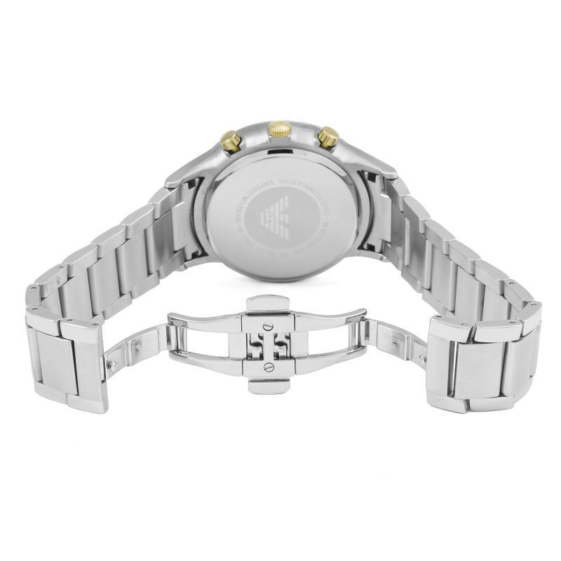 EMPORIO ARMANI Renato Chronograph 43mm Grey Dial Men's Watch AR11047