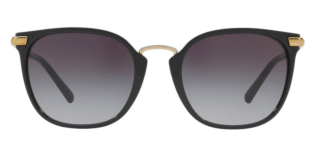BURBERRY Black Gray Gradient Square Women Sunglasses BE 4262 30018G