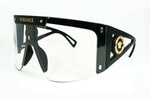 VERSACE Runway Medusa Icon Shield +3 Lens Women's Sunglasses VE 4393 GB1/1W 5