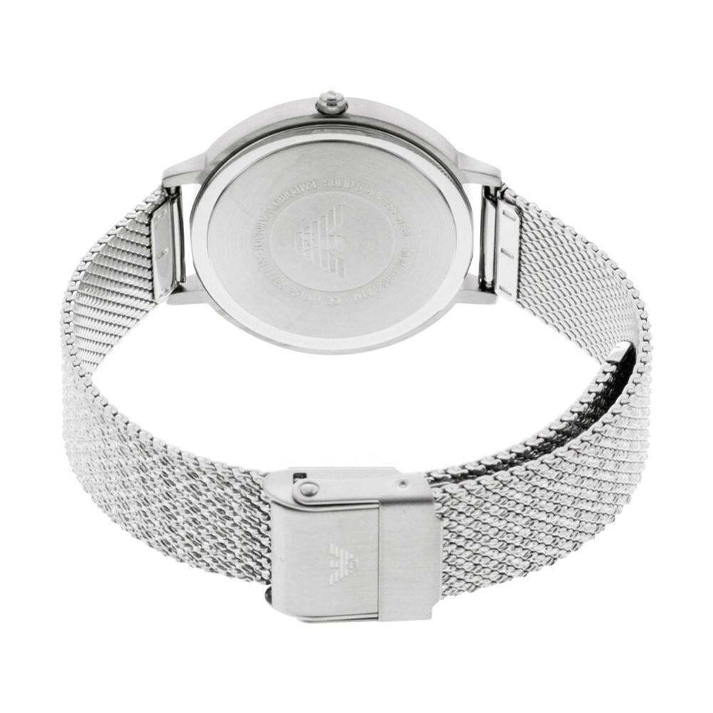 EMPORIO ARMANI 32mm Silver Dial Crystal Women Designer Watch AR11128