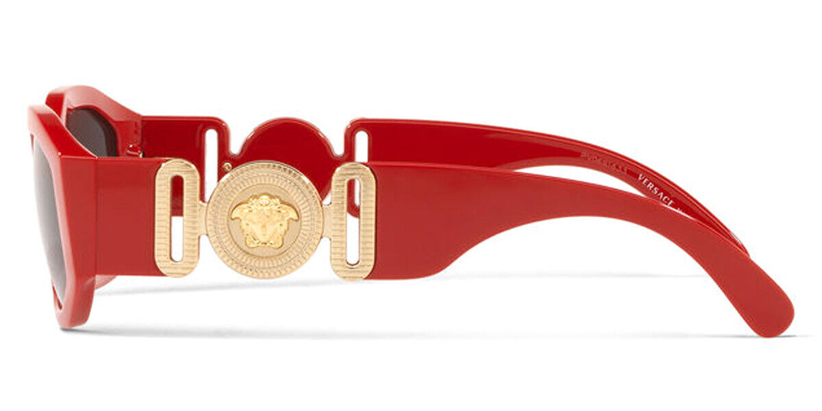 VERSACE Medusa Biggie Icon Red Geometric Sunglasses VE 4361 533087