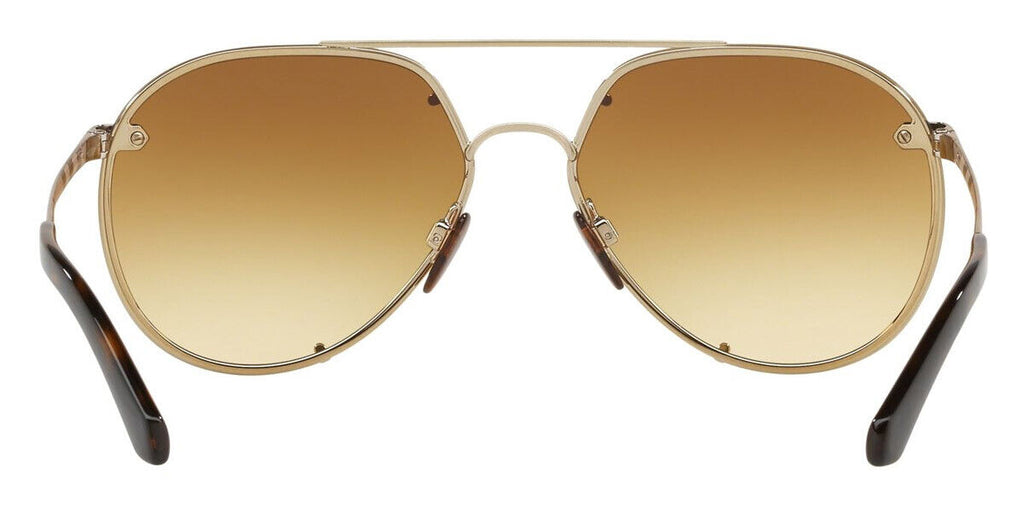 Burberry Aviator Gold Yellow Gradient Sunglasses BE 3099 11452L 61