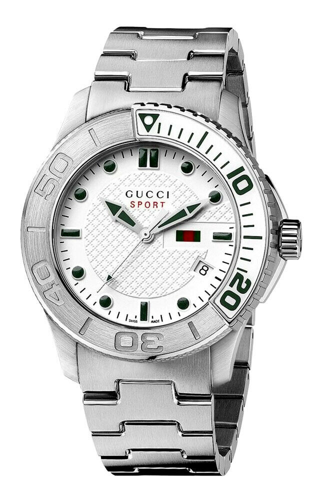 Gucci sport watch white Clearance