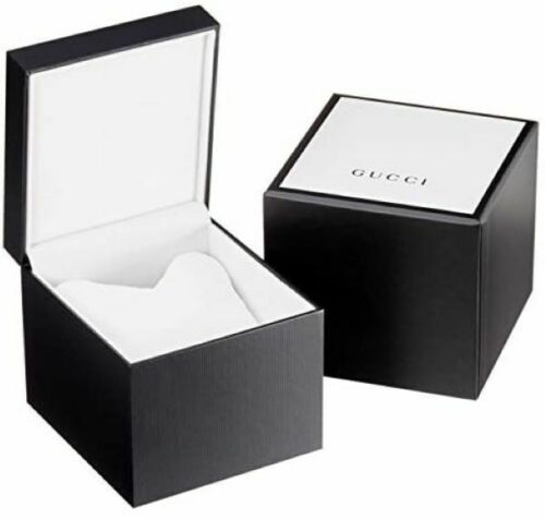 Gucci Dive XL 45mm Swiss Quartz Black Dial Mens Steel Watch YA136208