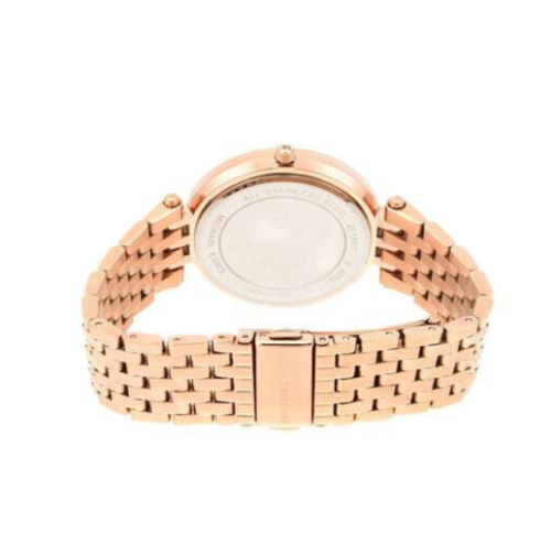 Michael Kors Darci Rose Gold Pave Bezel Luxury Women's Watch MK3192