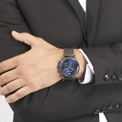 EMPORIO ARMANI Sport Chronograph 46mm Large Men s Watch AR1979